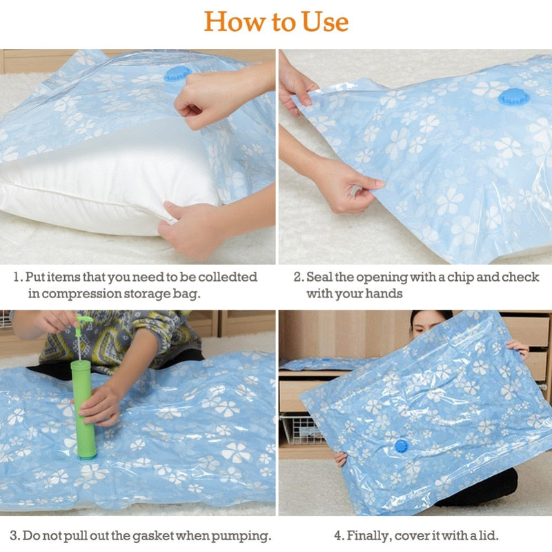 Vacuum Compression Storage Bags